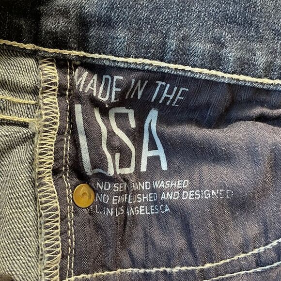 7 For All Mankind Crop Josefina Skinny Boyfriend Capri - Women’s 27 - Picture 8 of 10